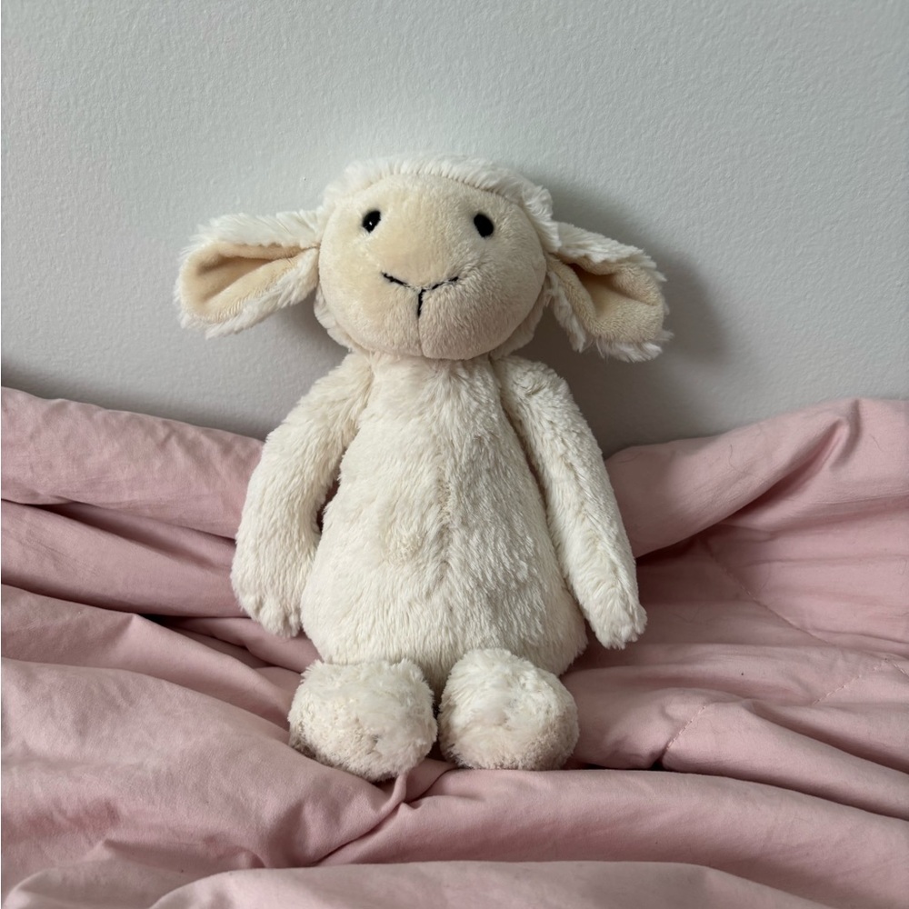 SOLD Jellycat Medium Bashful Lamb